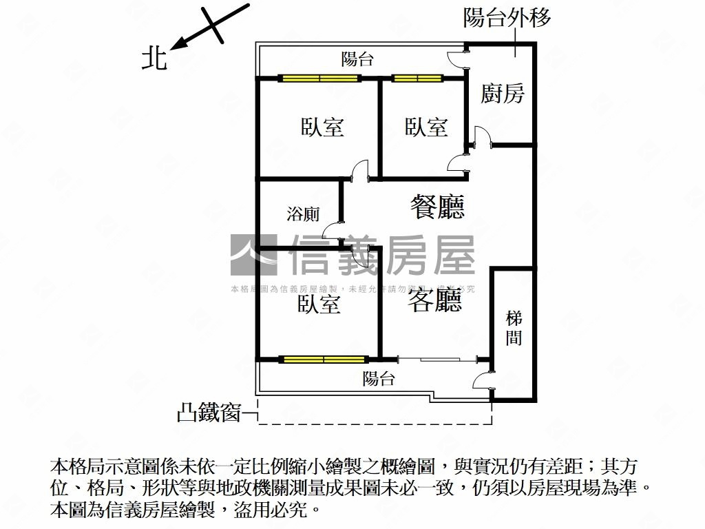 光正街３房★板橋車站房屋室內格局與周邊環境