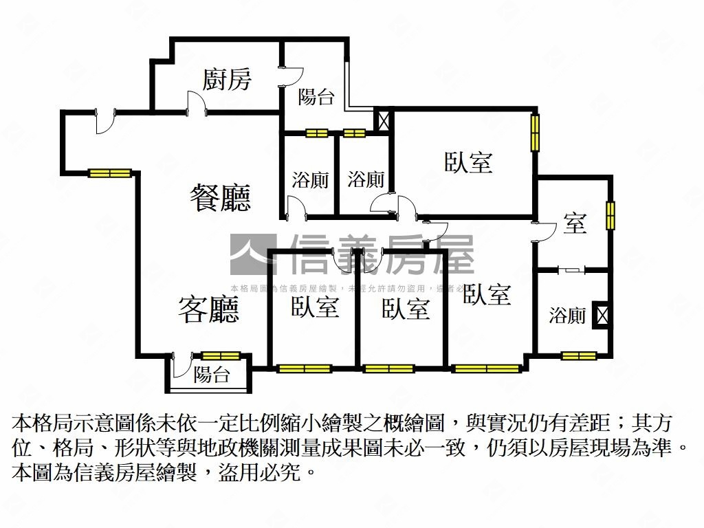 【馥華城奕】美四房雙車位房屋室內格局與周邊環境