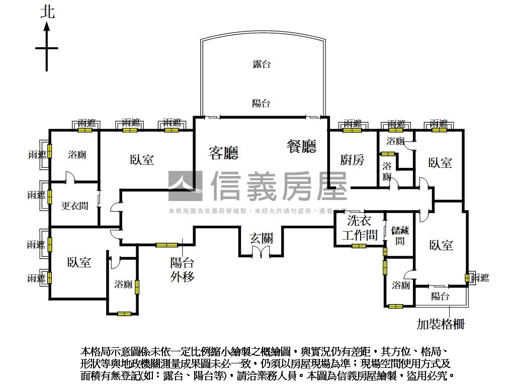 七期哲園方邸高樓視野戶房屋室內格局與周邊環境