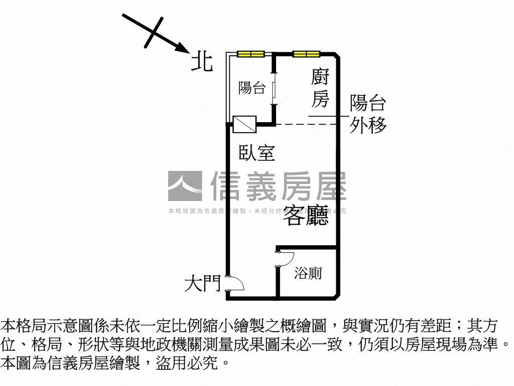 近園區光復路方正套房房屋室內格局與周邊環境