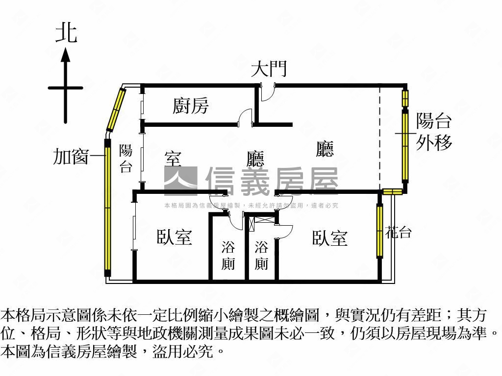 好案！近美術館大２房２衛房屋室內格局與周邊環境