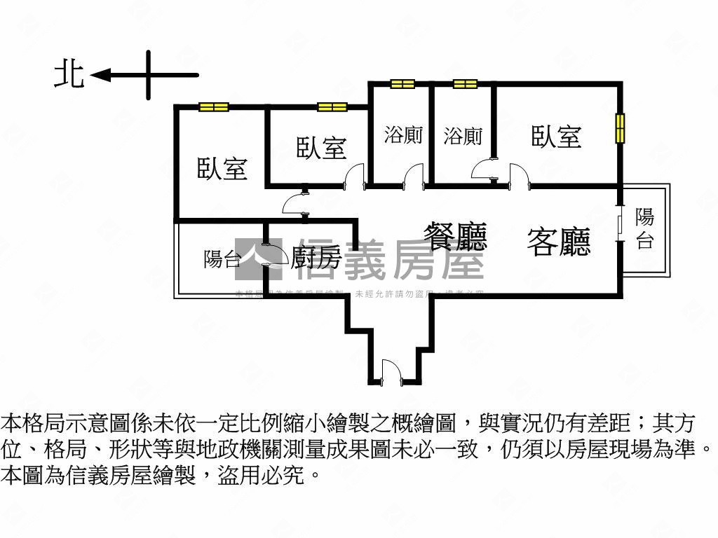 專任全新鴻廣絵青三房車位房屋室內格局與周邊環境