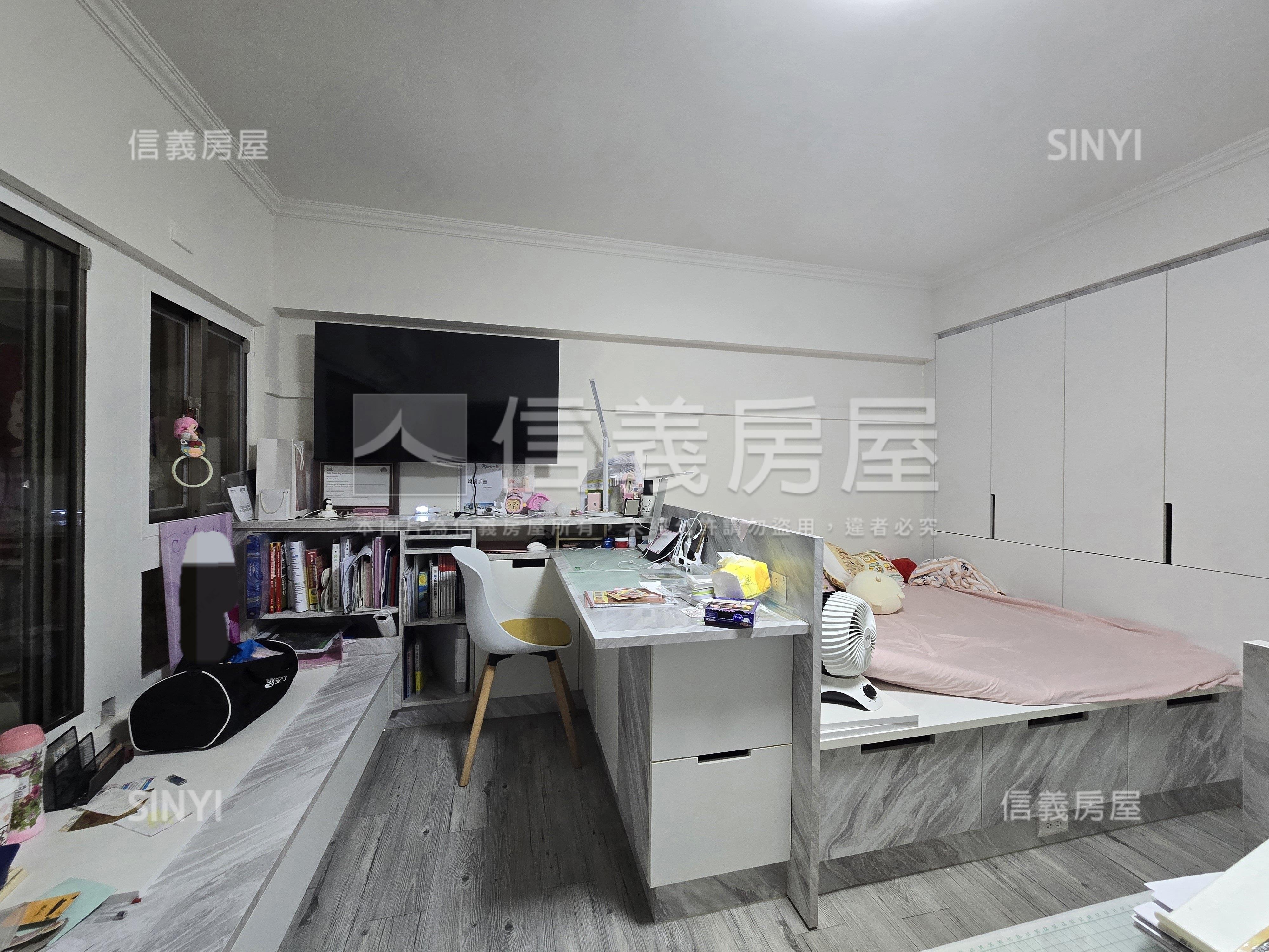 中華長億工作室美樓店平車房屋室內格局與周邊環境