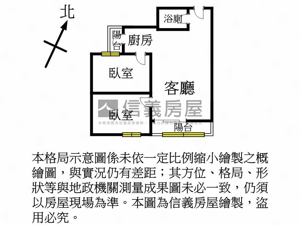 專任中正豪門兩房稀有釋出房屋室內格局與周邊環境