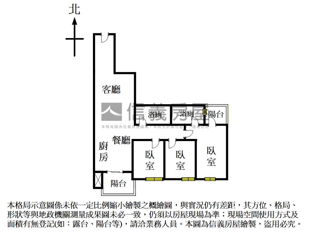 萊茵水花園三房平面車位房屋室內格局與周邊環境