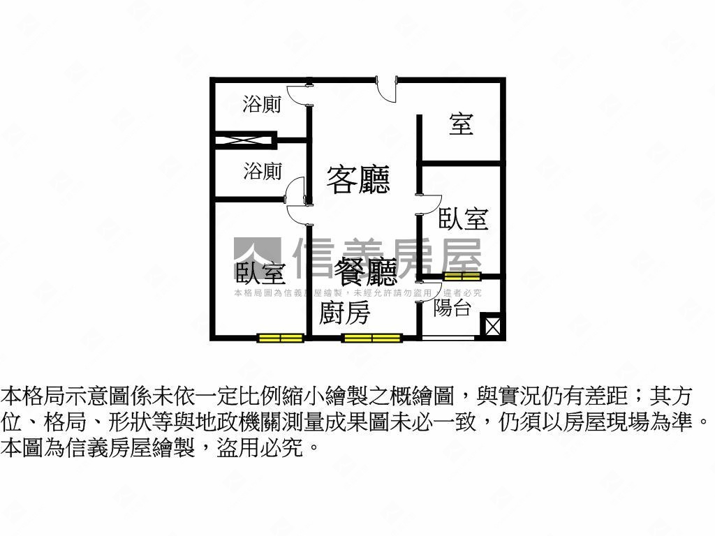 新濠河岸景觀‧兩房車位房屋室內格局與周邊環境