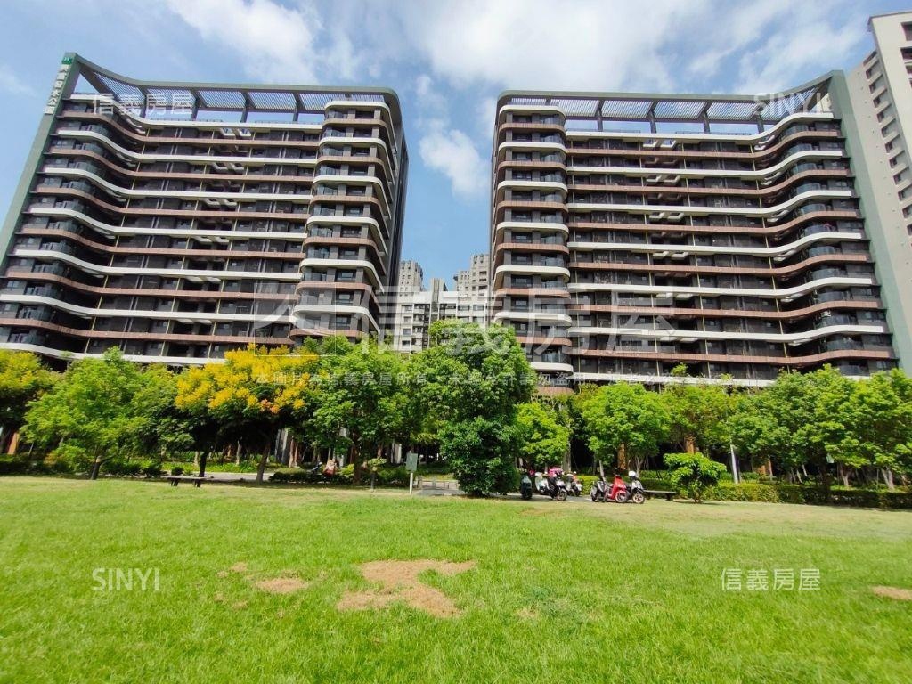 水公園朝東南公園視野美宅房屋室內格局與周邊環境