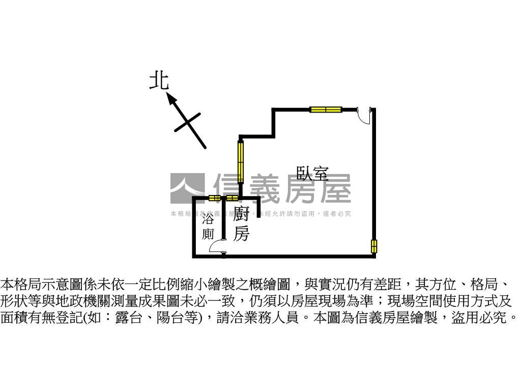 小資首選西園國宅三樓房屋室內格局與周邊環境