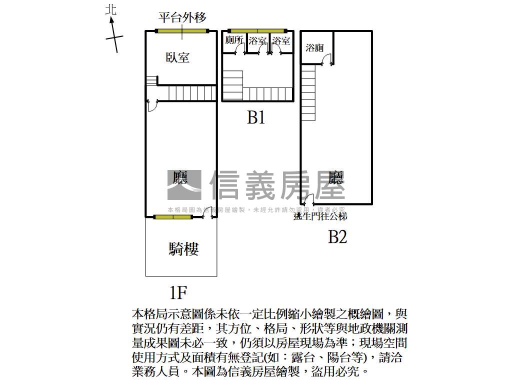 褒揚正街黃金騎樓店鋪房屋室內格局與周邊環境