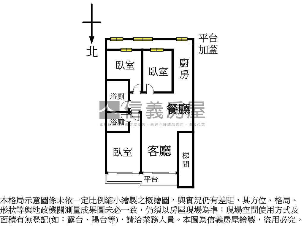 新東街面寬優質一樓房屋室內格局與周邊環境