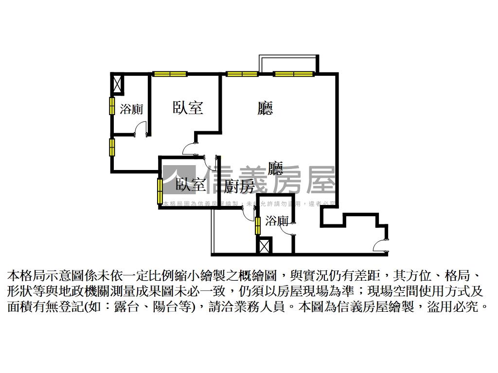 平實艾美兩房平車（２）房屋室內格局與周邊環境