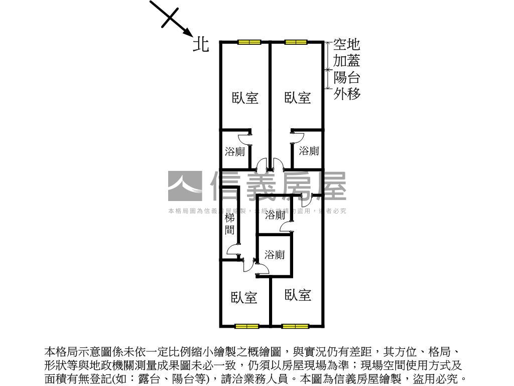 近家樂福懷仁收租美寓房屋室內格局與周邊環境