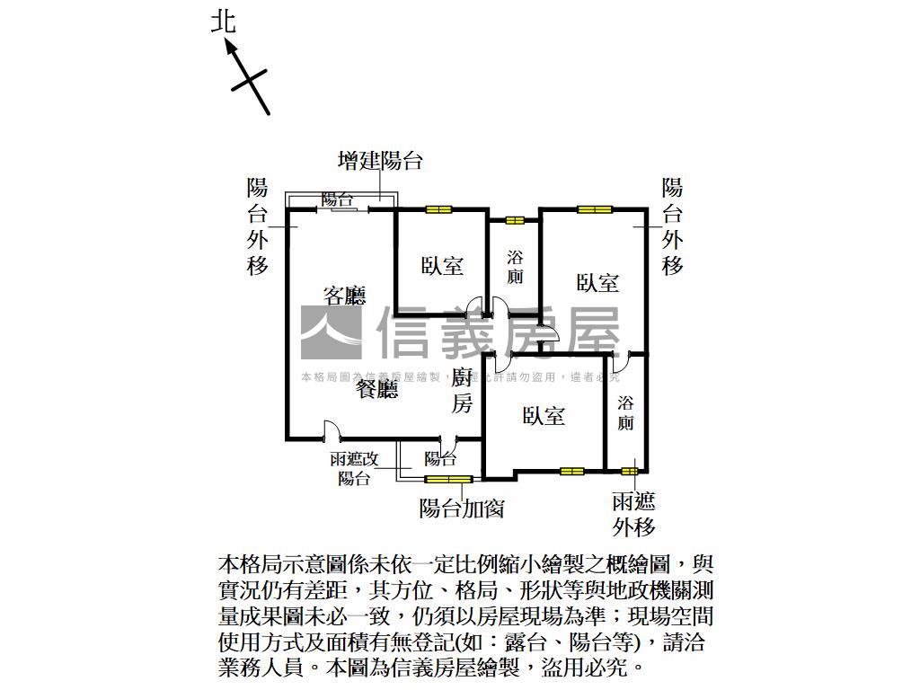 時上Ｓ溫馨漂亮三房房屋室內格局與周邊環境