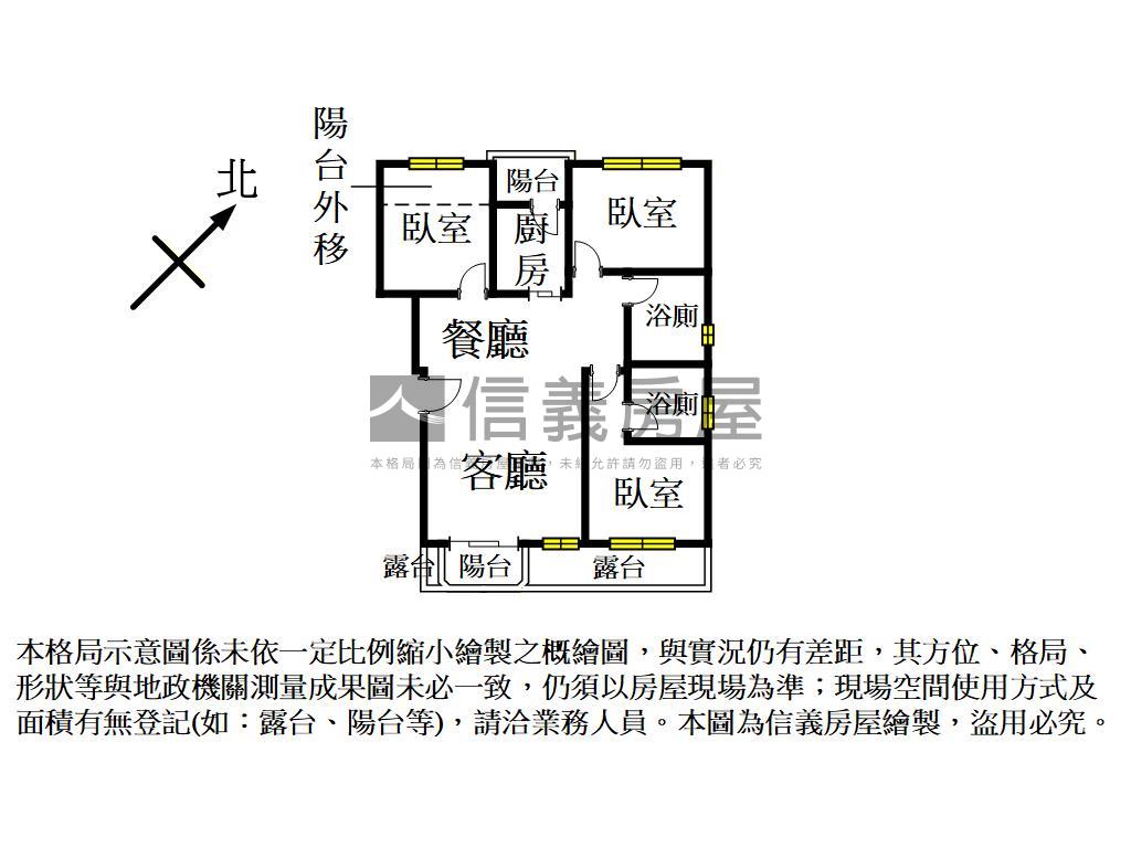 未來Ｇ１３－微風三房車位房屋室內格局與周邊環境