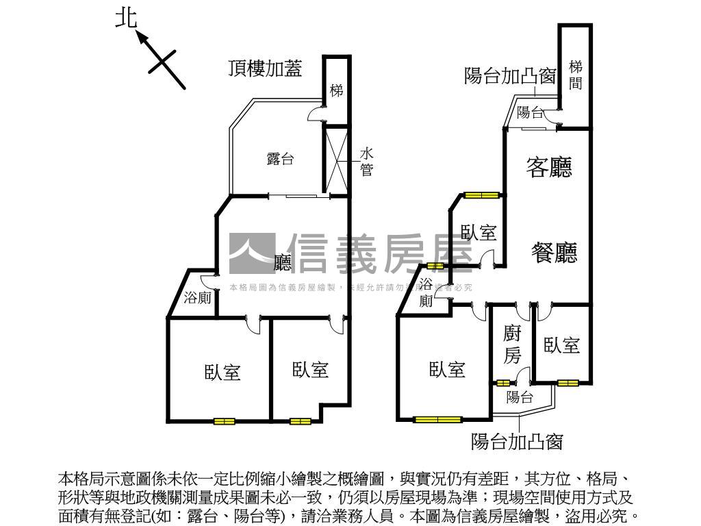 翡翠★內湖方正三房房屋室內格局與周邊環境