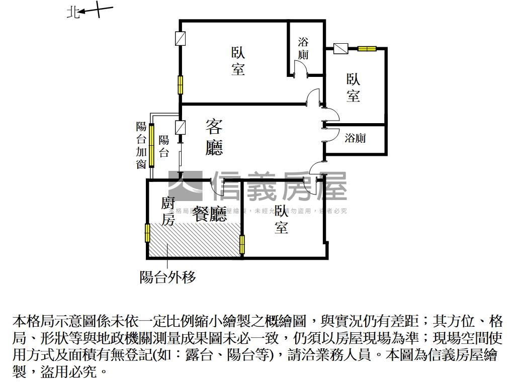 戀上靜巷名廬３房房屋室內格局與周邊環境