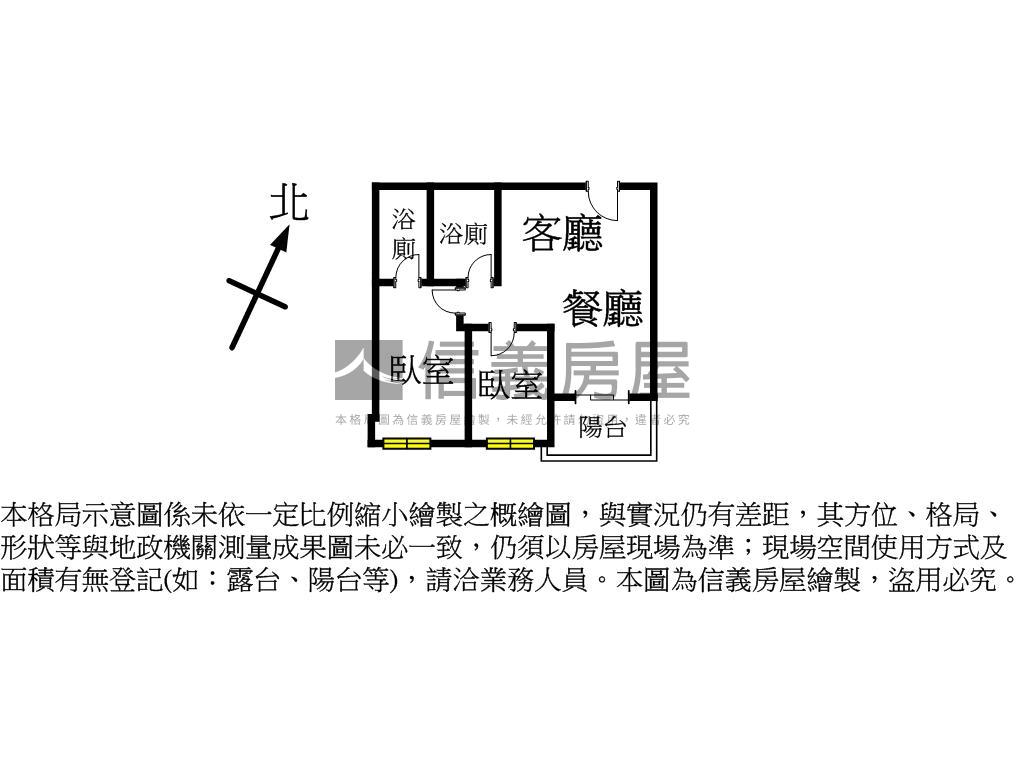 織未來兩房車位房屋室內格局與周邊環境