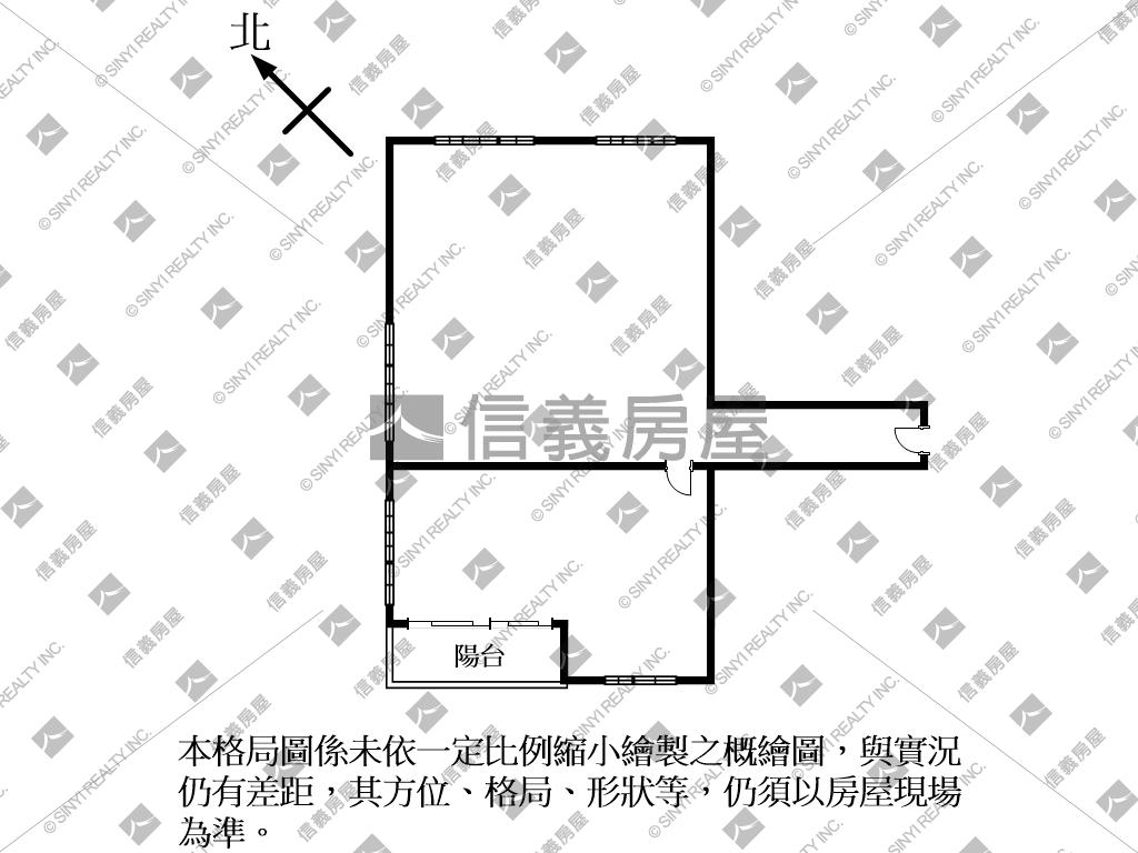 合環永新辦公室Ｃ房屋室內格局與周邊環境