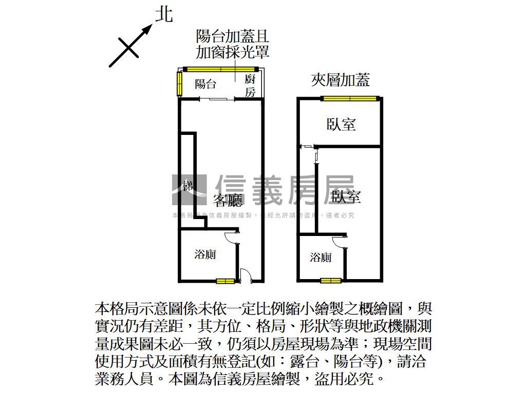 竹北縣政特區挑高邊間戶房屋室內格局與周邊環境