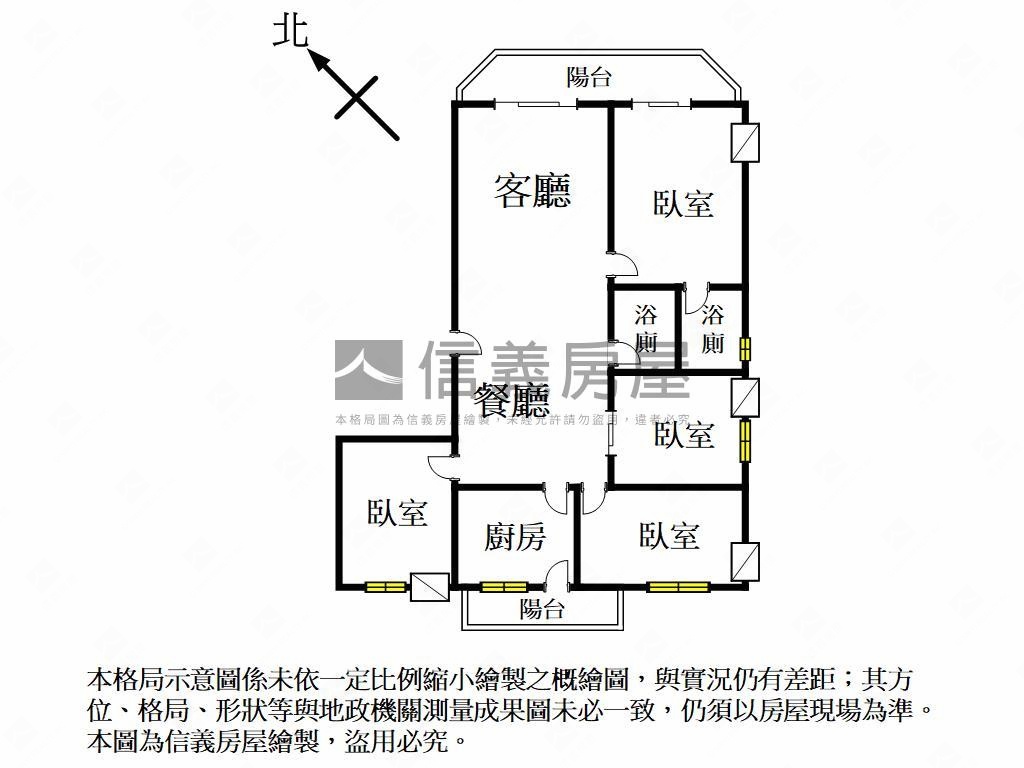 裕誠商圈必看４房房屋室內格局與周邊環境