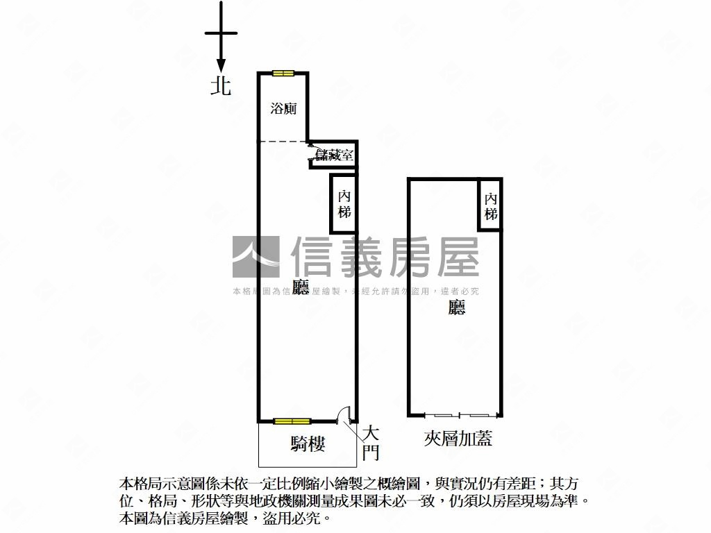 古色古香透天店面房屋室內格局與周邊環境