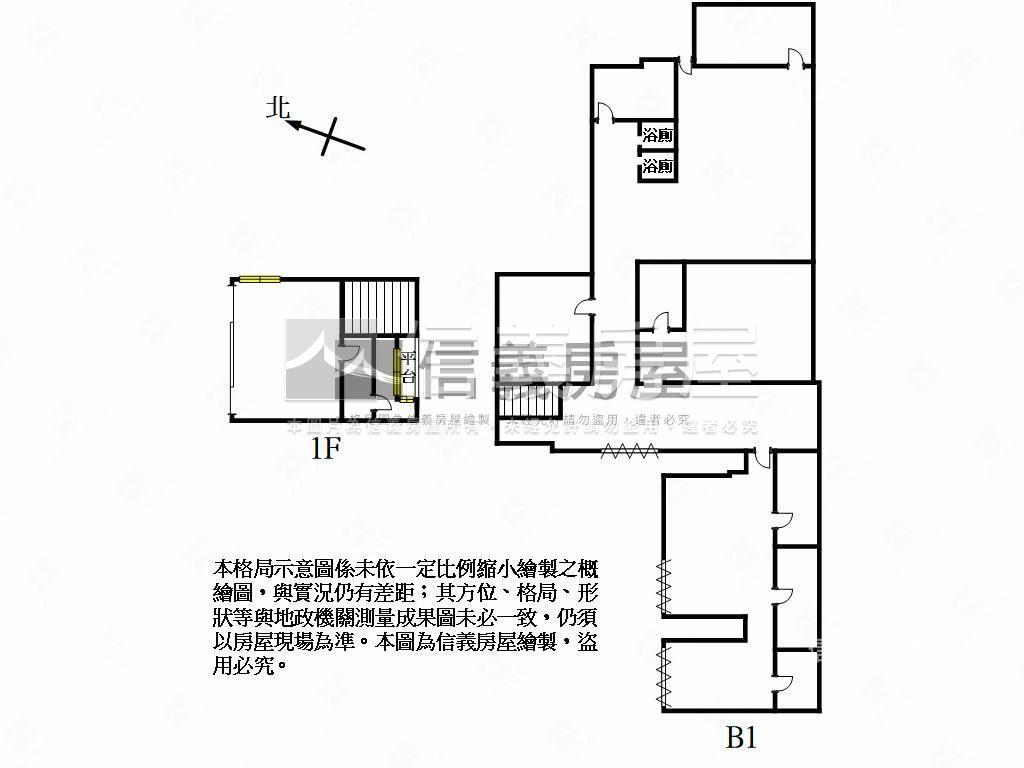 近省道乙工廠辦房屋室內格局與周邊環境
