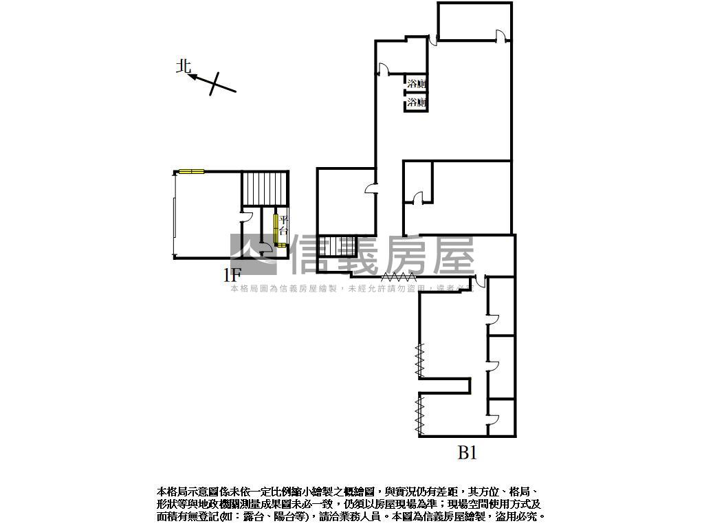 近省道乙工廠辦房屋室內格局與周邊環境