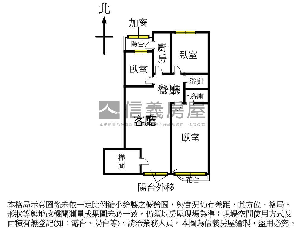 近捷運熊貓寶座三房附車位房屋室內格局與周邊環境