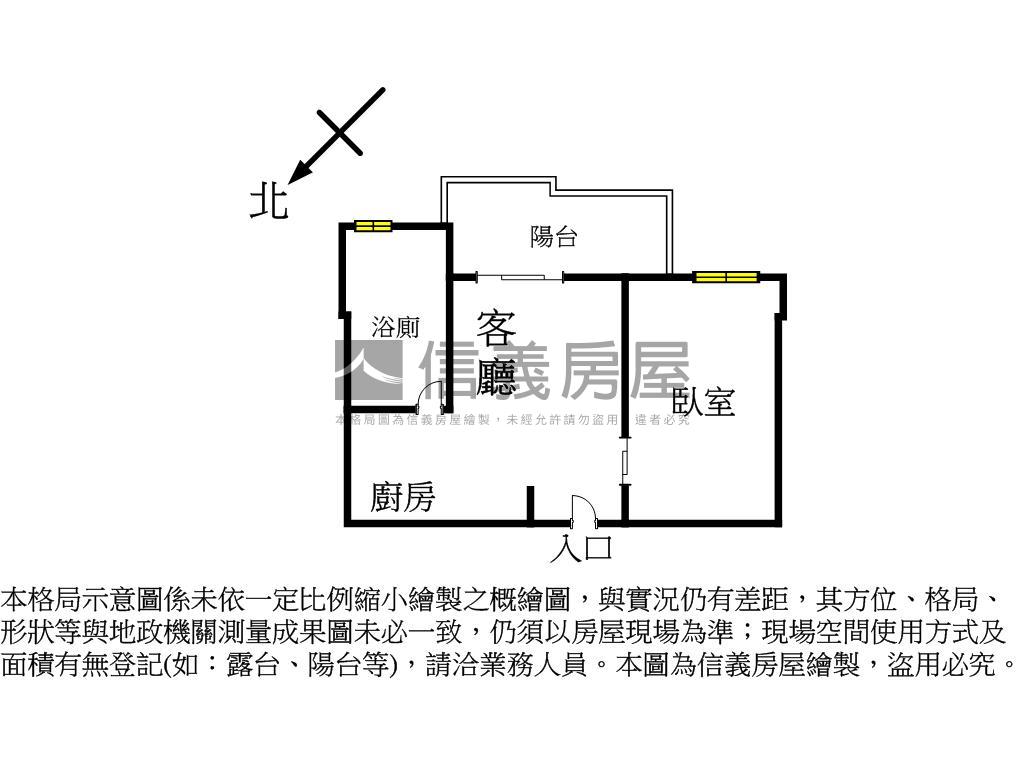 大櫻國Ⅱ│質感１房平車房屋室內格局與周邊環境