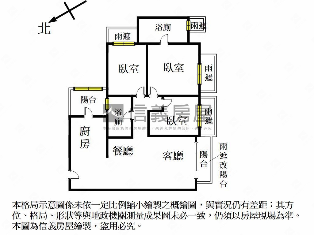 仁發香榭｜美裝潢３房房屋室內格局與周邊環境