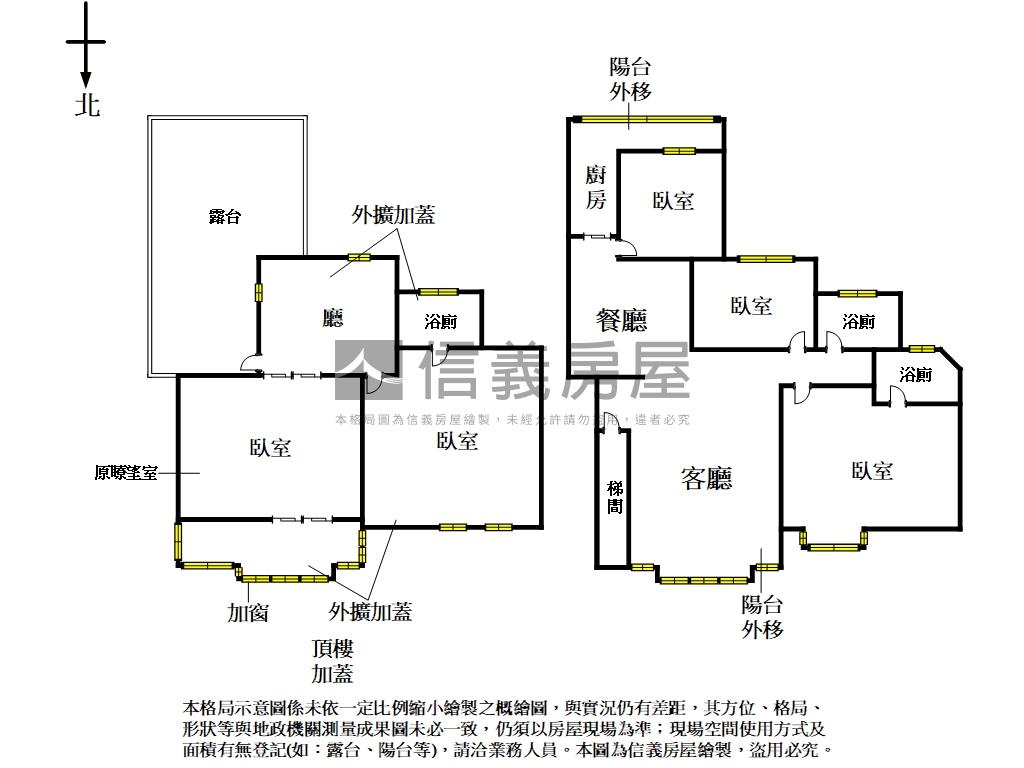 空中花園望１０１美寓房屋室內格局與周邊環境