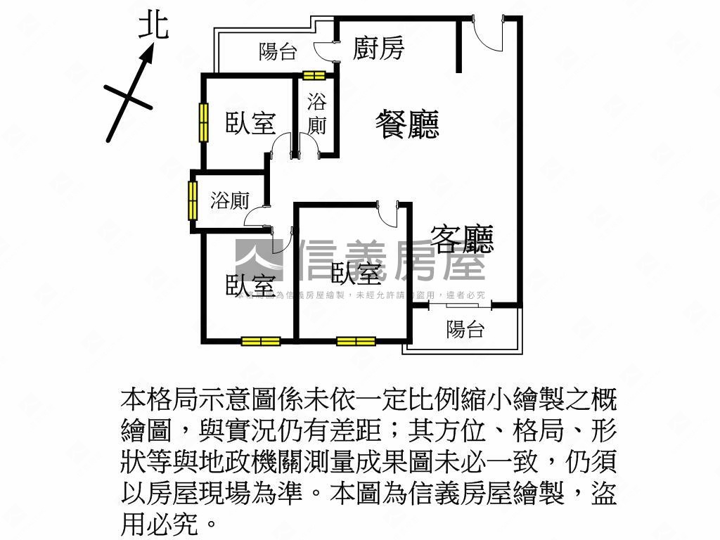 上南崁閱美景觀三房房屋室內格局與周邊環境