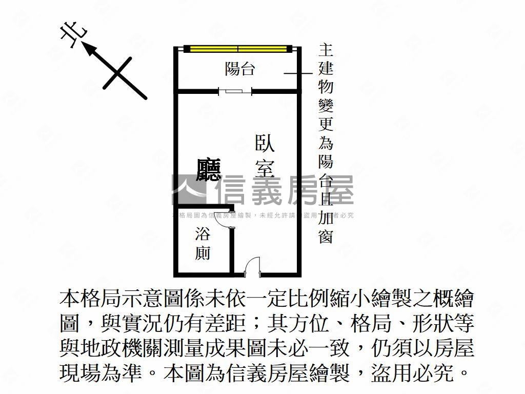 近銘傳大學之道５美套房Ｃ房屋室內格局與周邊環境