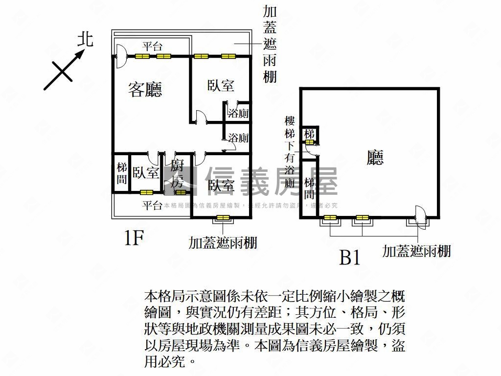 親密小貴族一樓房屋室內格局與周邊環境