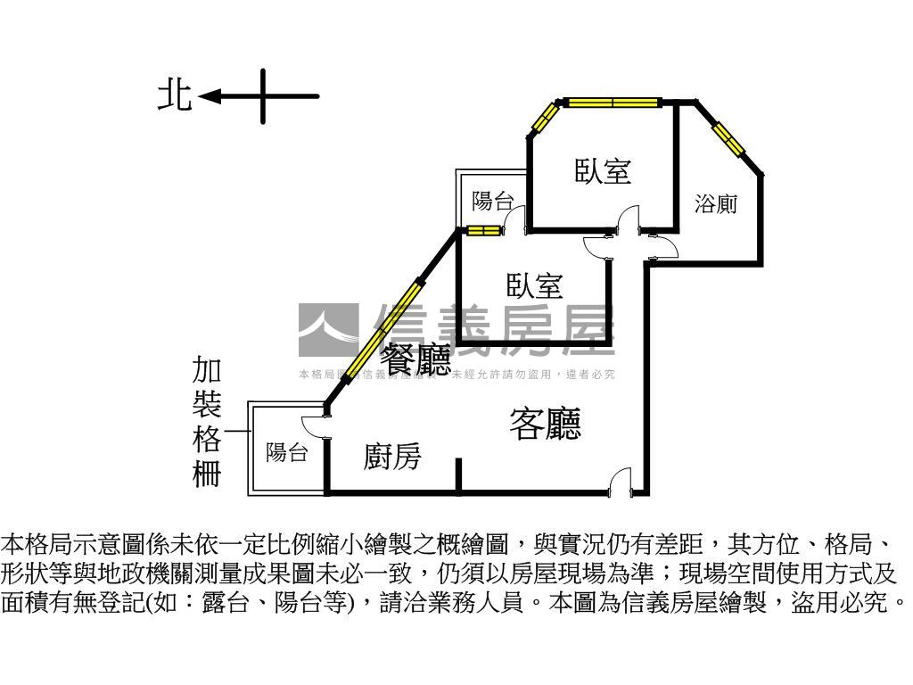 富旺天際ＷＯＮＥ２房房屋室內格局與周邊環境