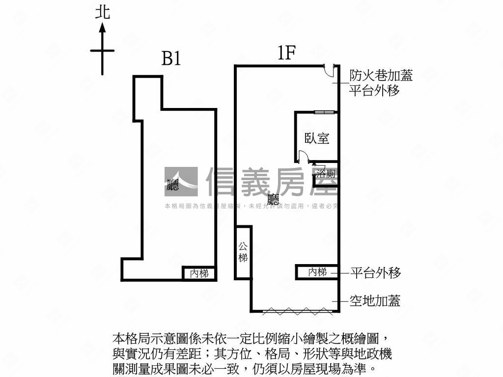 行天宮捷運面寬１樓住辦房屋室內格局與周邊環境