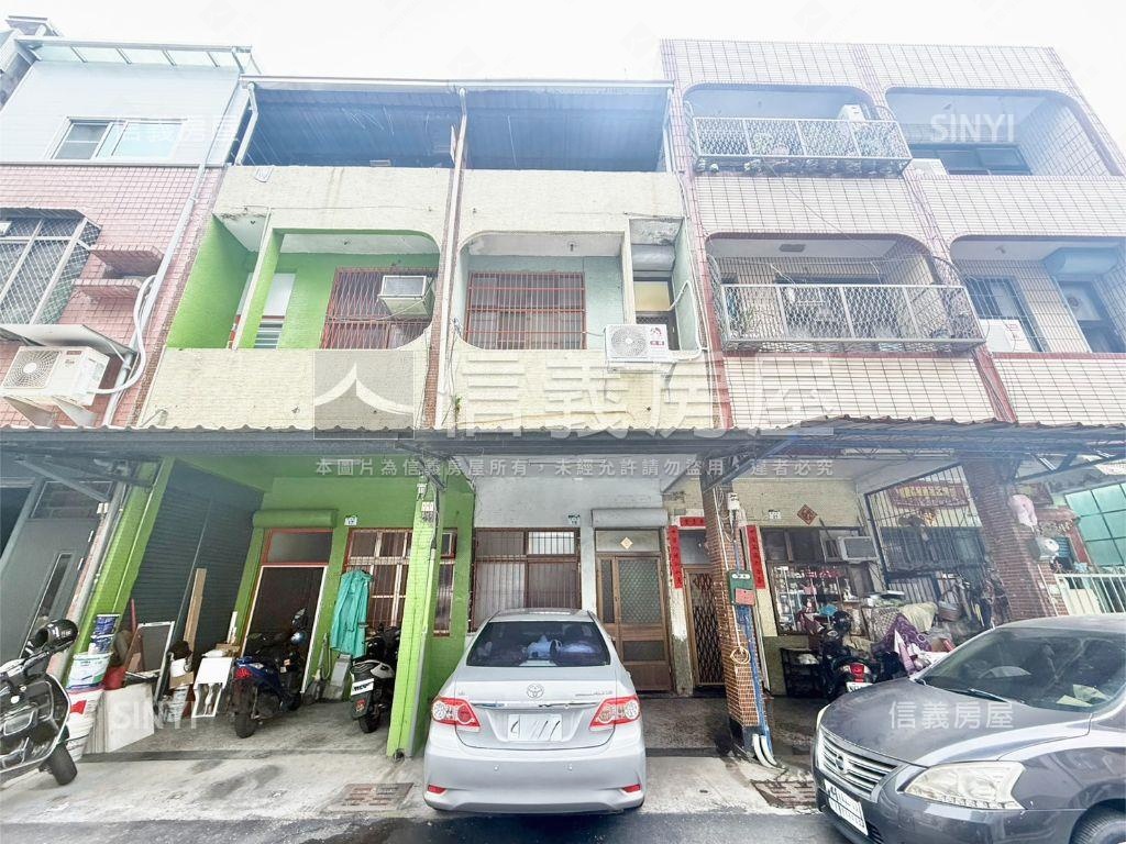 河堤。正街。騎樓透天房屋室內格局與周邊環境