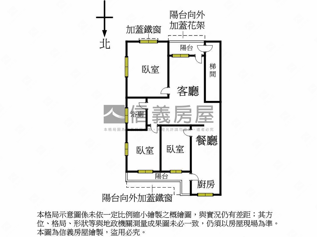 ✿方正格局三房小資美寓✿房屋室內格局與周邊環境