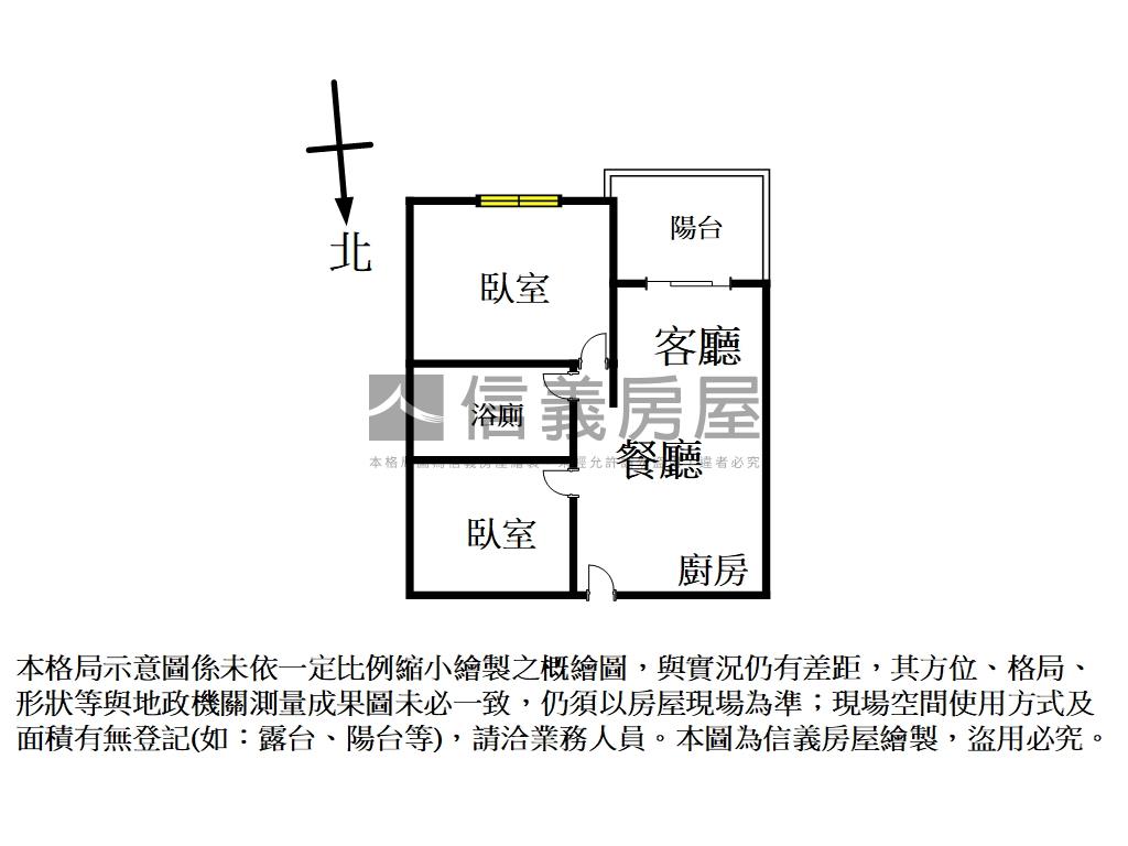 首購捷運管理裝潢２房房屋室內格局與周邊環境