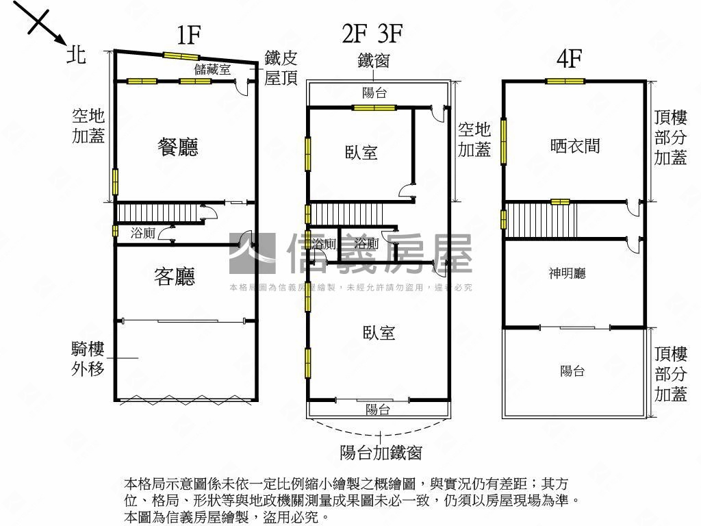 田中邊間透天房屋室內格局與周邊環境