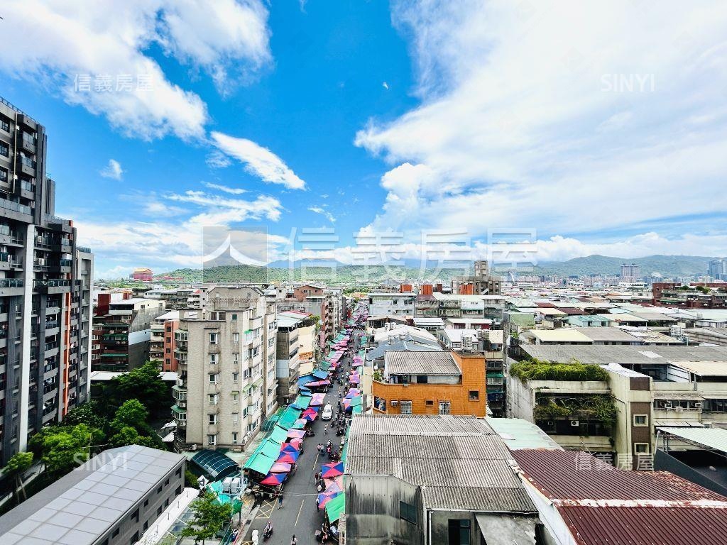 遠眺陽明精品禾碩房屋室內格局與周邊環境
