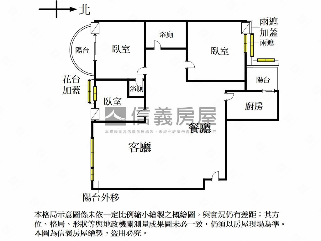 金賀全球台北電梯三房車位房屋室內格局與周邊環境