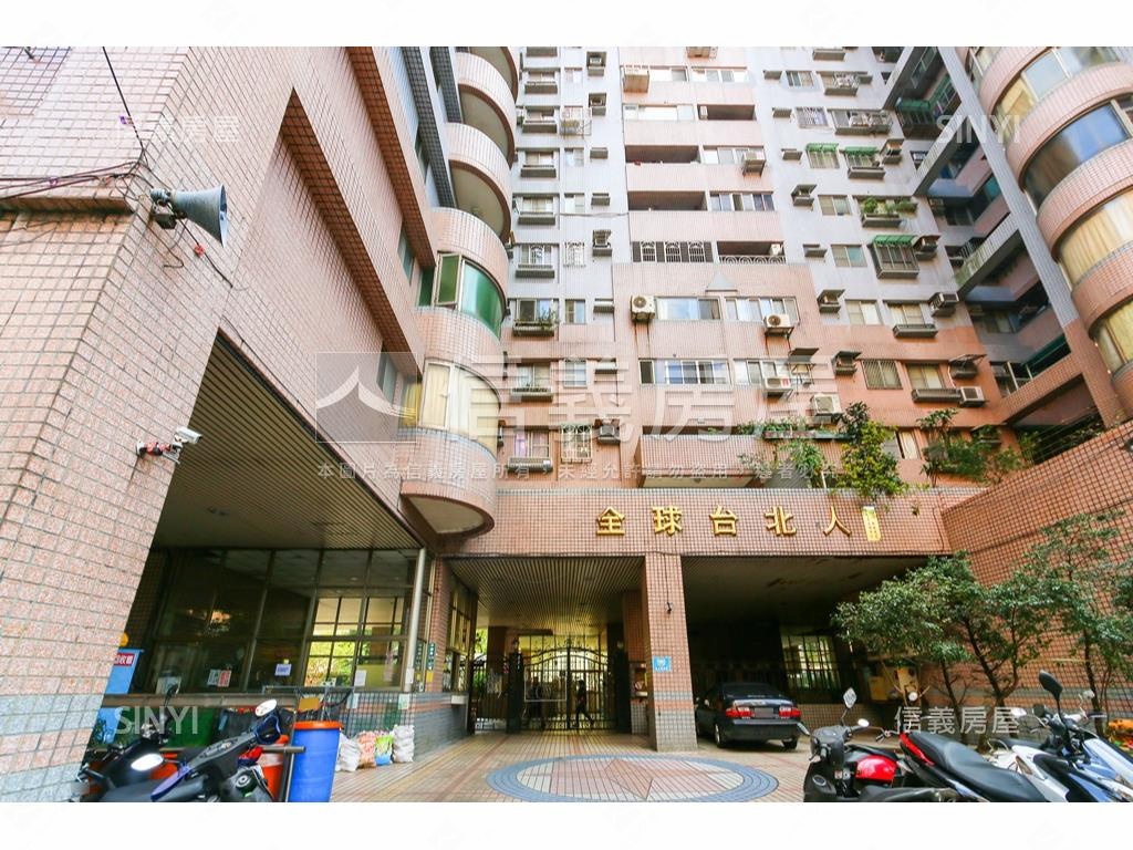 金賀全球台北電梯三房車位房屋室內格局與周邊環境