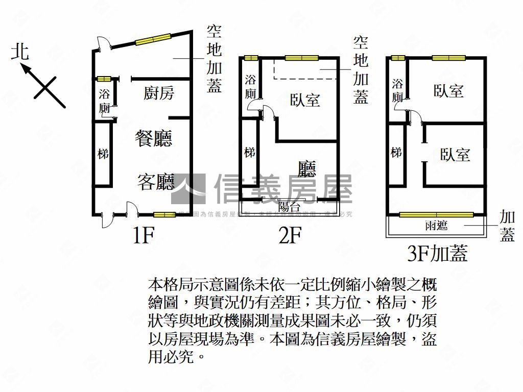 南勢美妝透天房屋室內格局與周邊環境