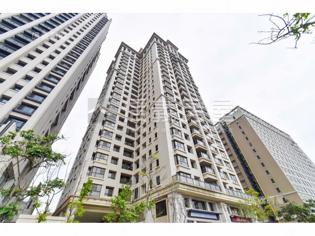 大學漾美視野房屋室內格局與周邊環境