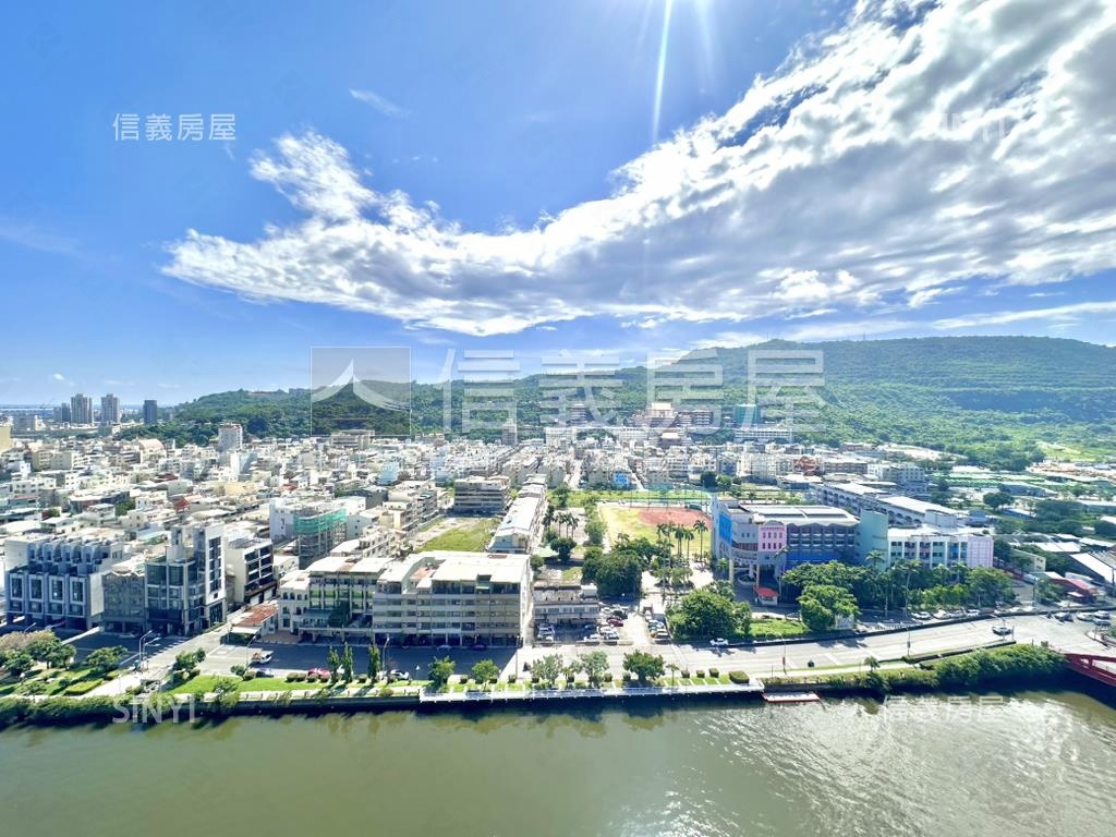面愛河高樓山河景採光四房房屋室內格局與周邊環境