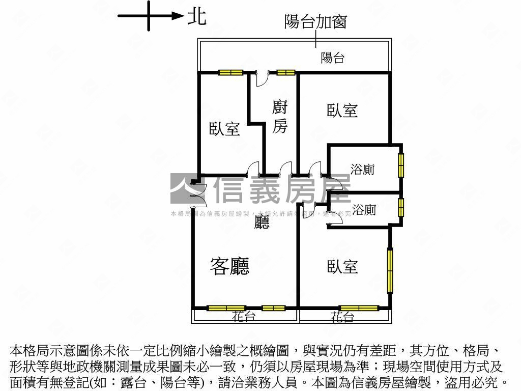 燕宇名廈大三房平車捷運宅房屋室內格局與周邊環境