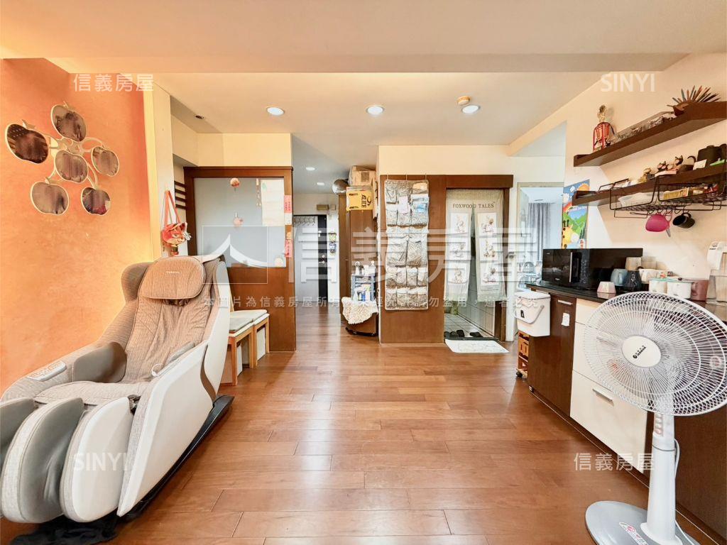 正面河景方正美三房房屋室內格局與周邊環境