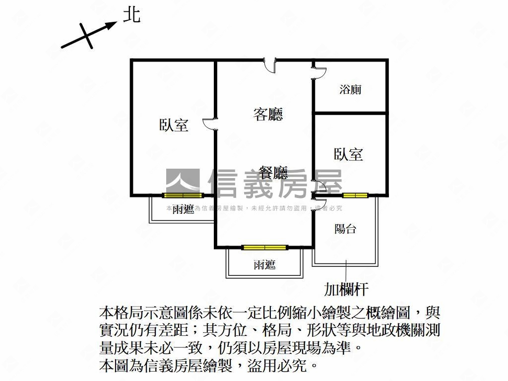卓蘭品味成功興隆高樓兩房房屋室內格局與周邊環境