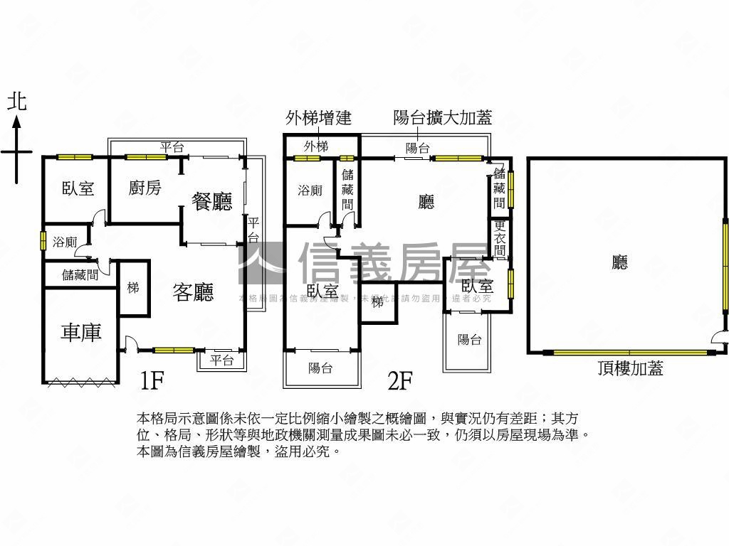 獨棟挑高景觀庭園別墅房屋室內格局與周邊環境